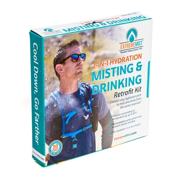 Extrememist Backpack Misting & Drinking Retrofit Kit (Installs In Any Hydration Pack) 2406 - main